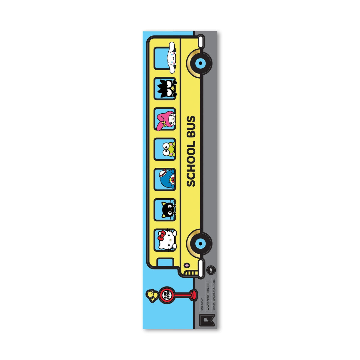 Hello Kitty Scool Sticker School Bus Rules Hello Kitty Sticker Pack