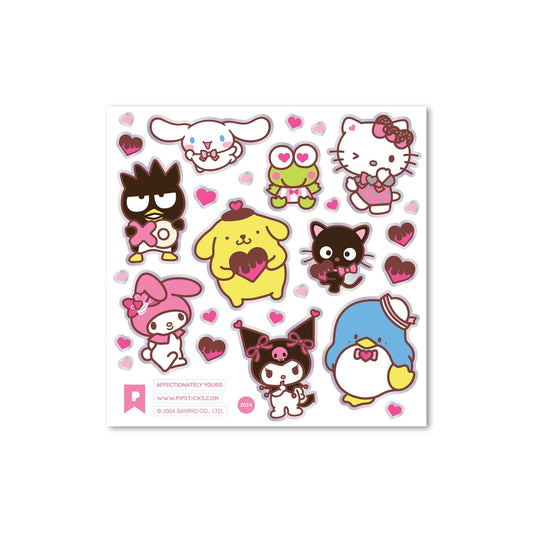 I Heart You Hello Kitty Sticker Pack