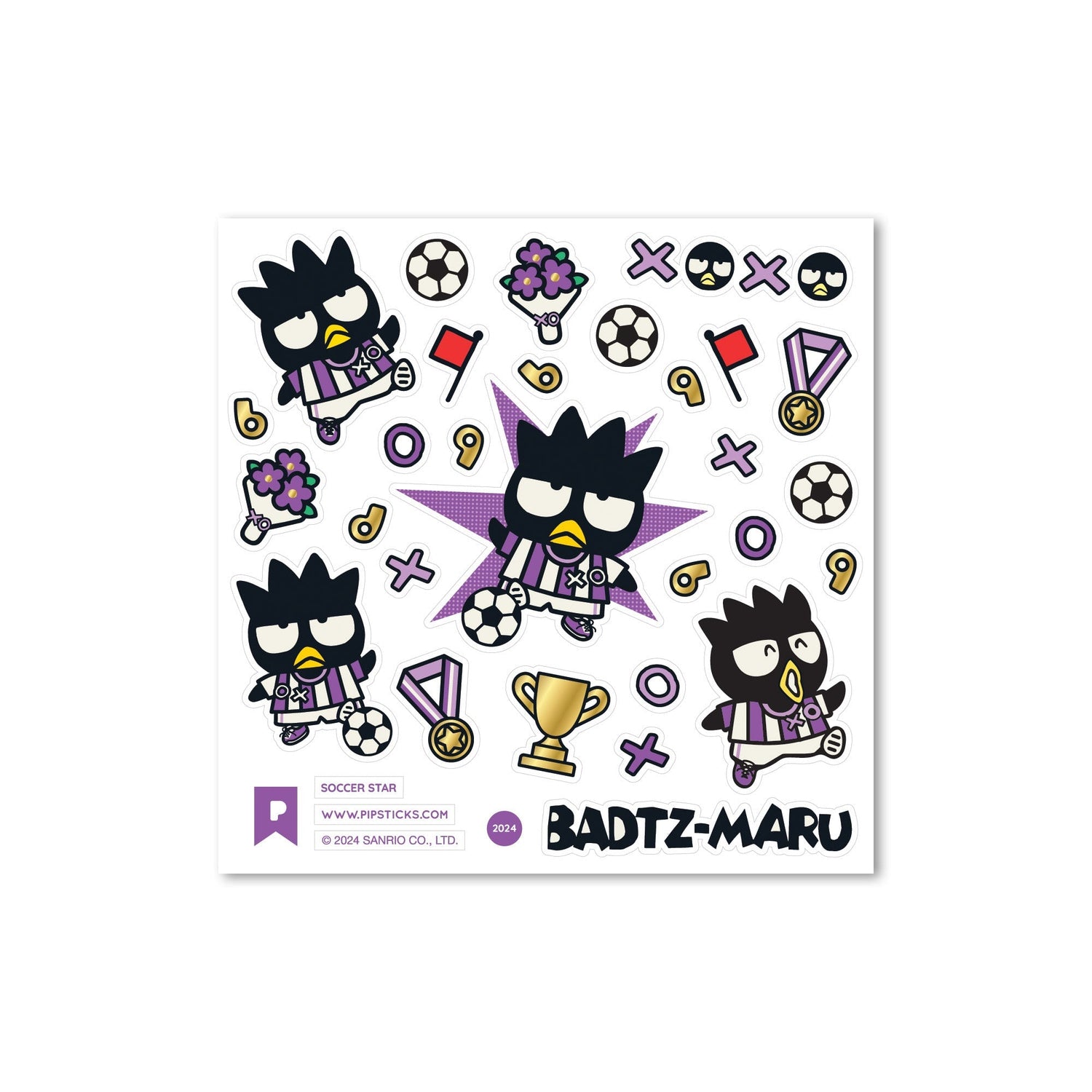 Sweet As Can Be Hello Kitty and Friends Sticker Pack