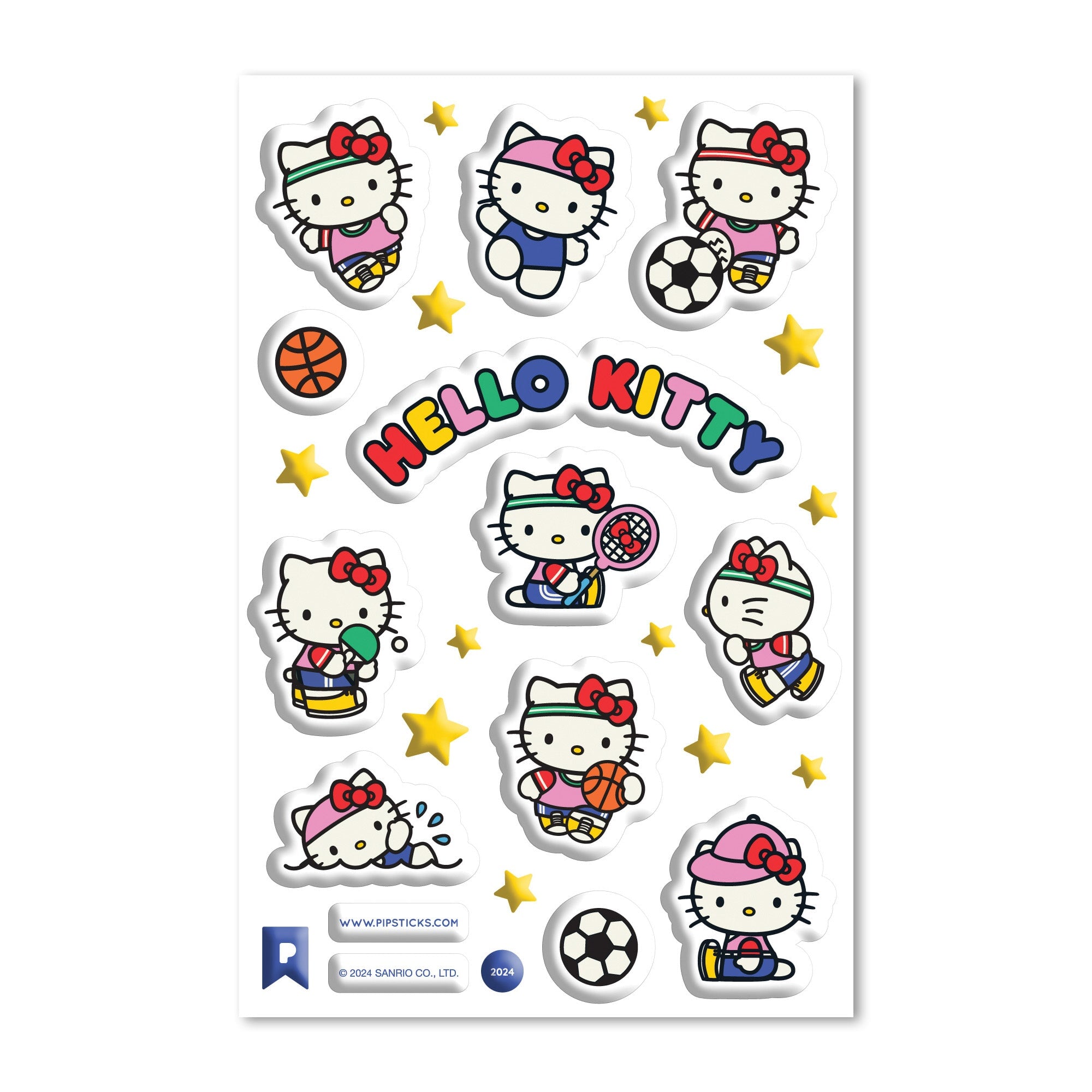Sweet As Can Be Hello Kitty and Friends Sticker Pack