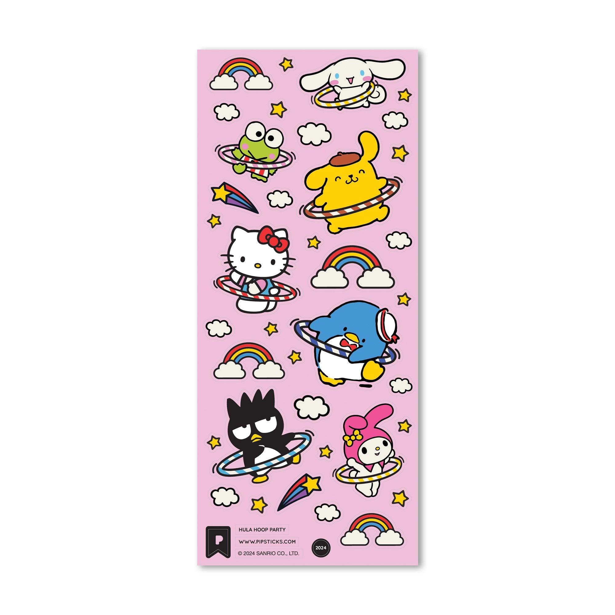 Sweet As Can Be Hello Kitty and Friends Sticker Pack