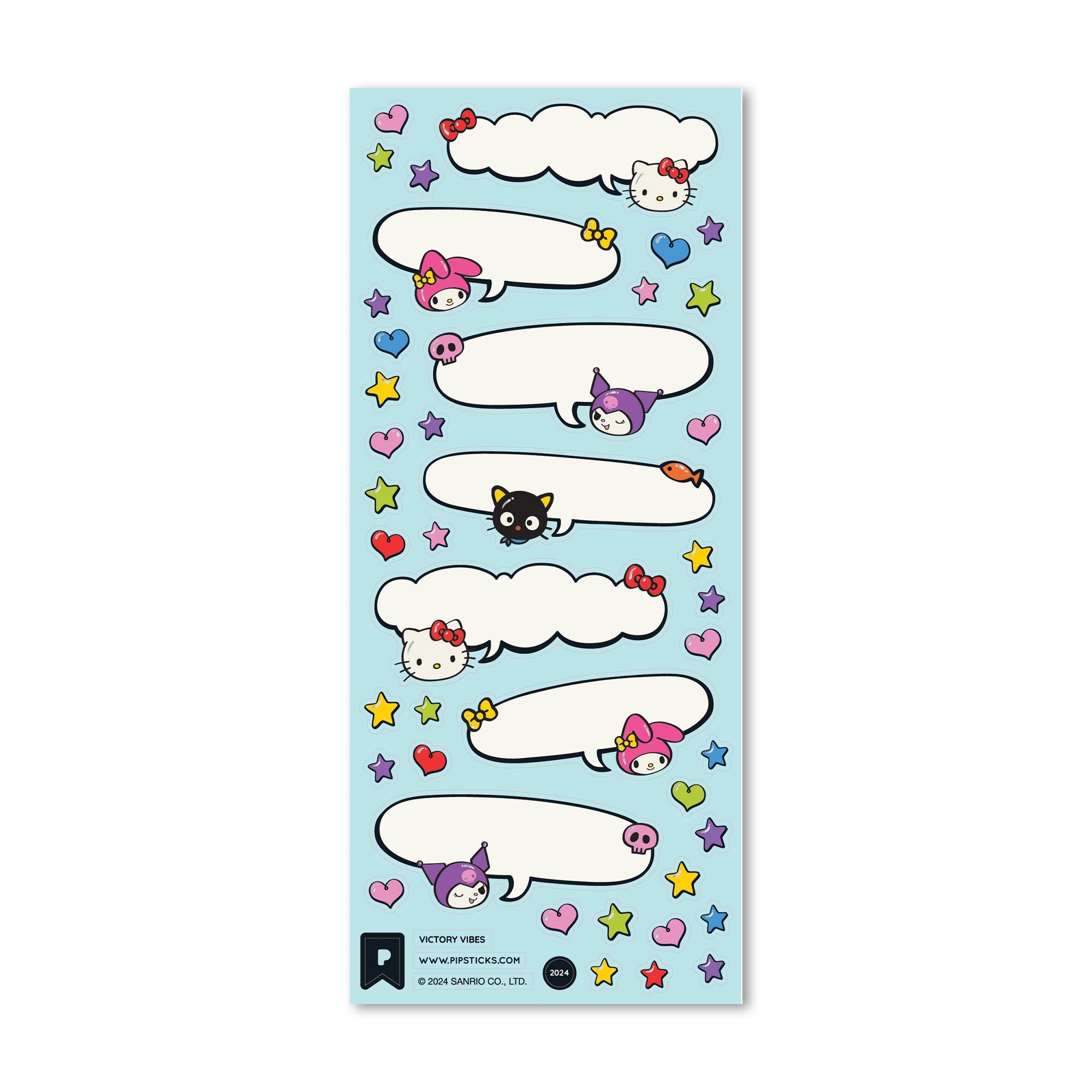 Sweet As Can Be Hello Kitty and Friends Sticker Pack
