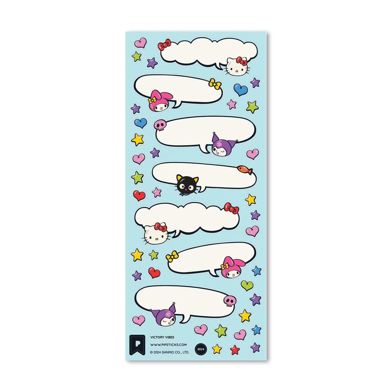 Sweet As Can Be Hello Kitty and Friends Sticker Pack