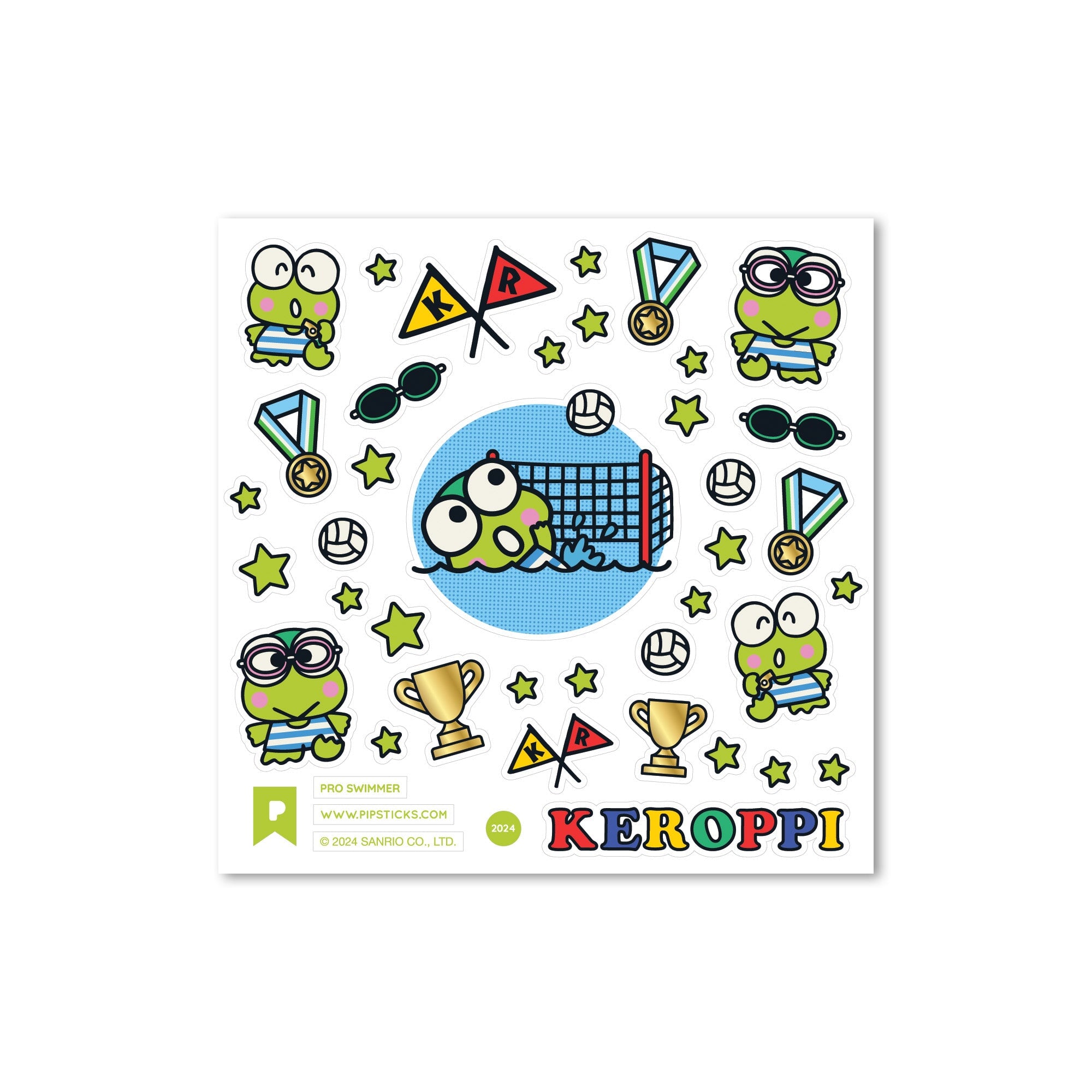 Sweet As Can Be Hello Kitty and Friends Sticker Pack