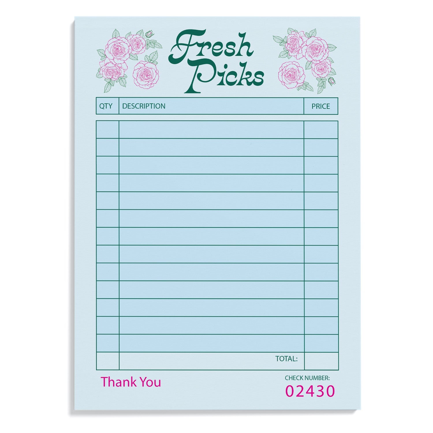 Freshpoint Note Pad Fresh Picks Notepad