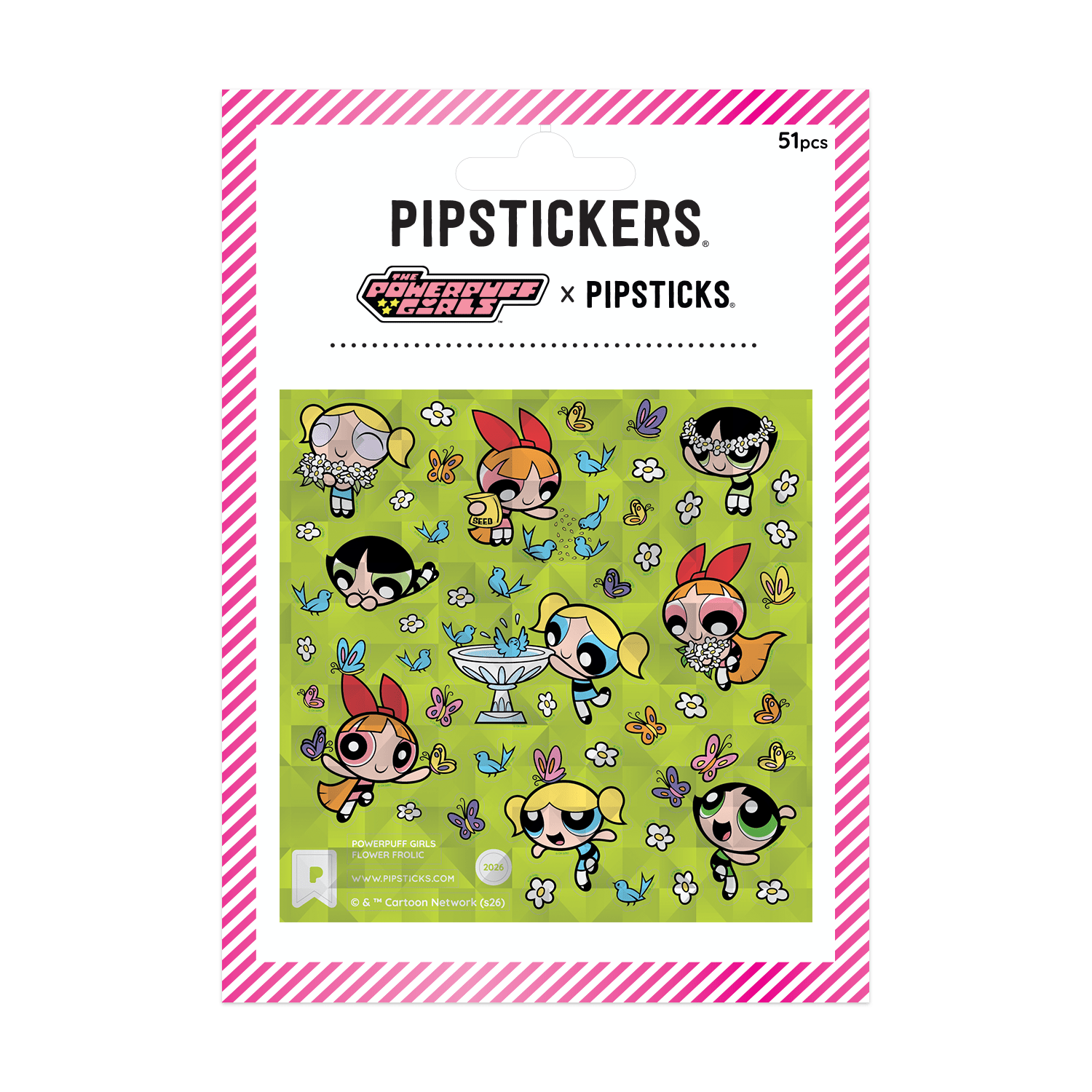 LIMITED PRE-ORDER: The Powerpuff Girls X Pipsticks Stationery Box