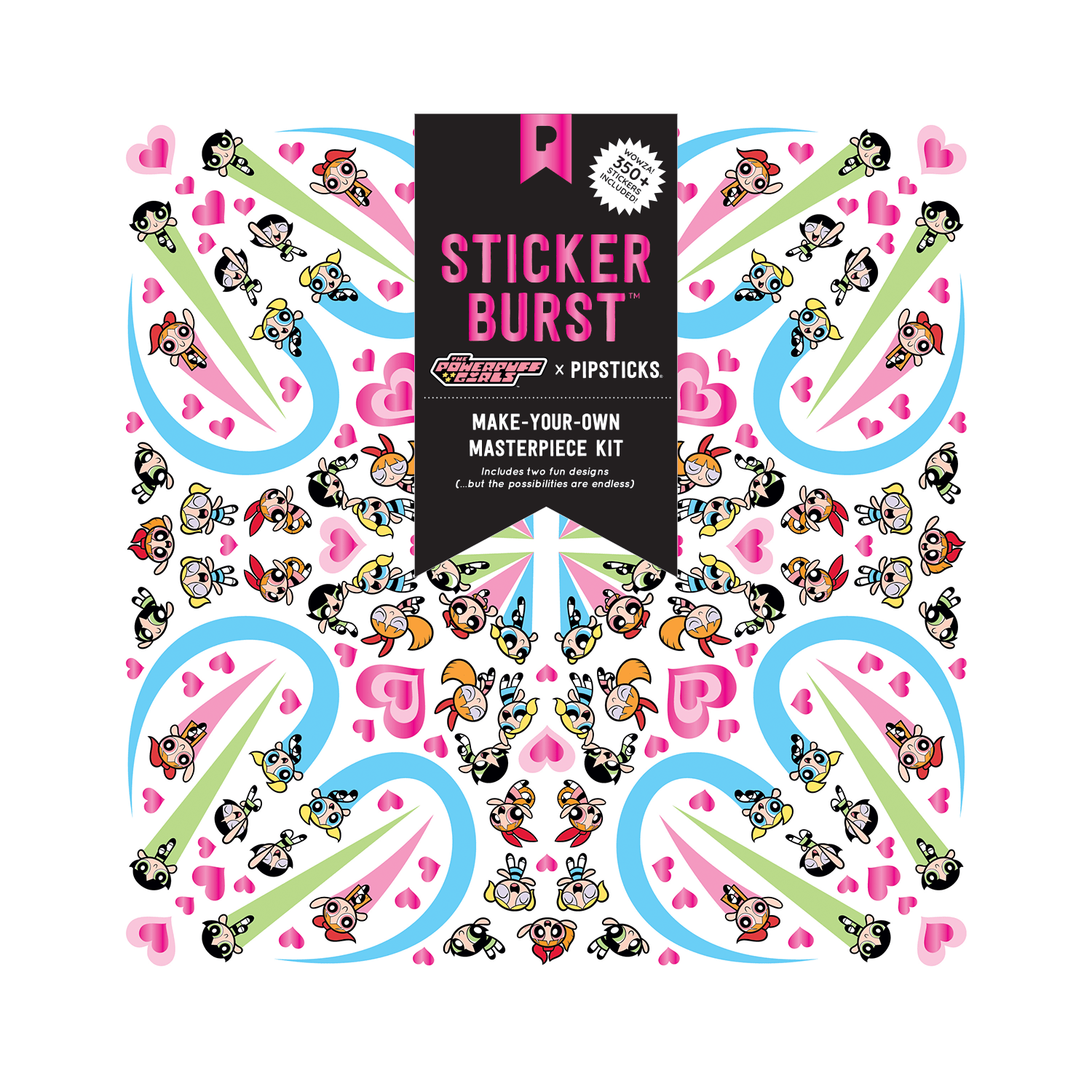The Powerpuff Girls Sticker Burst
