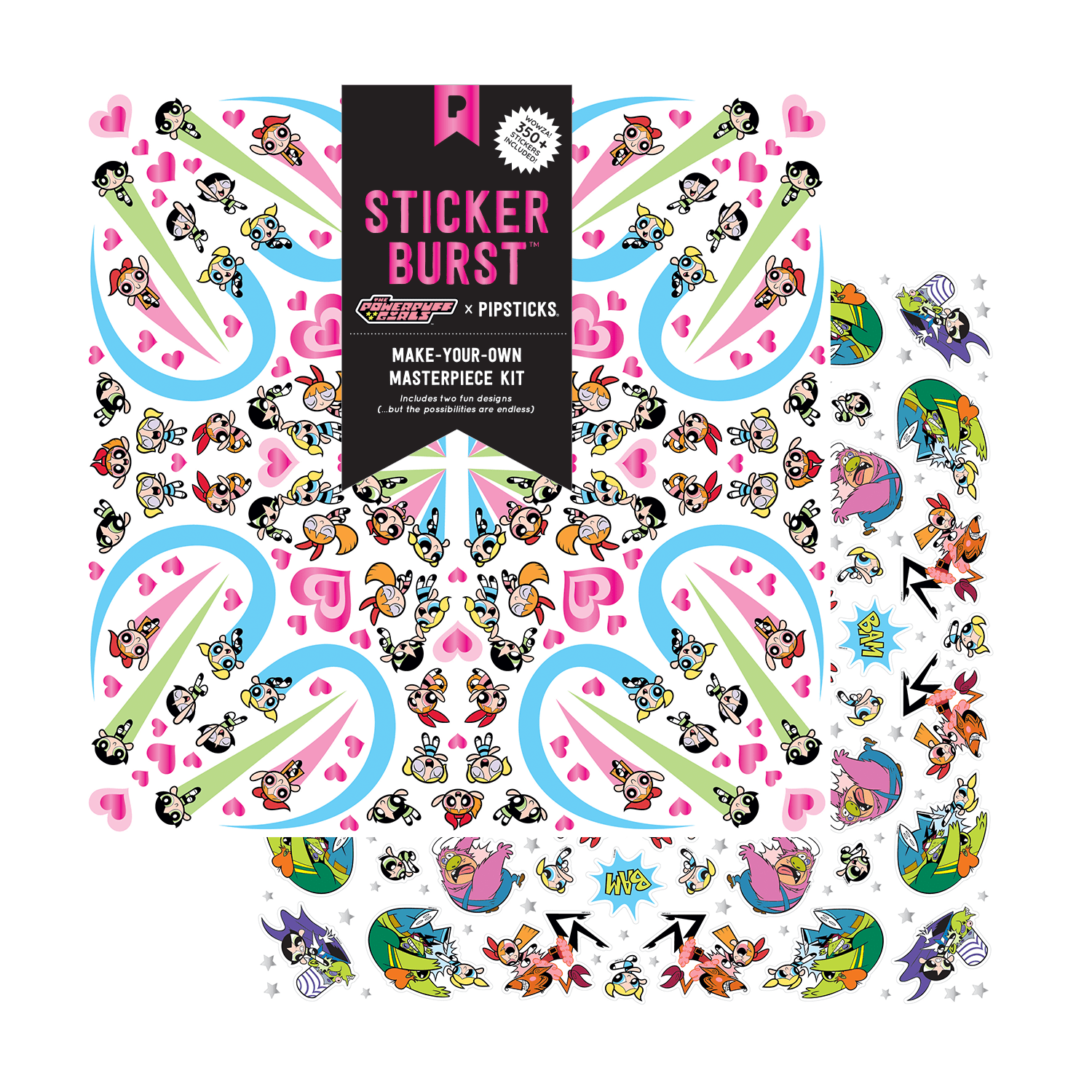 The Powerpuff Girls Sticker Burst