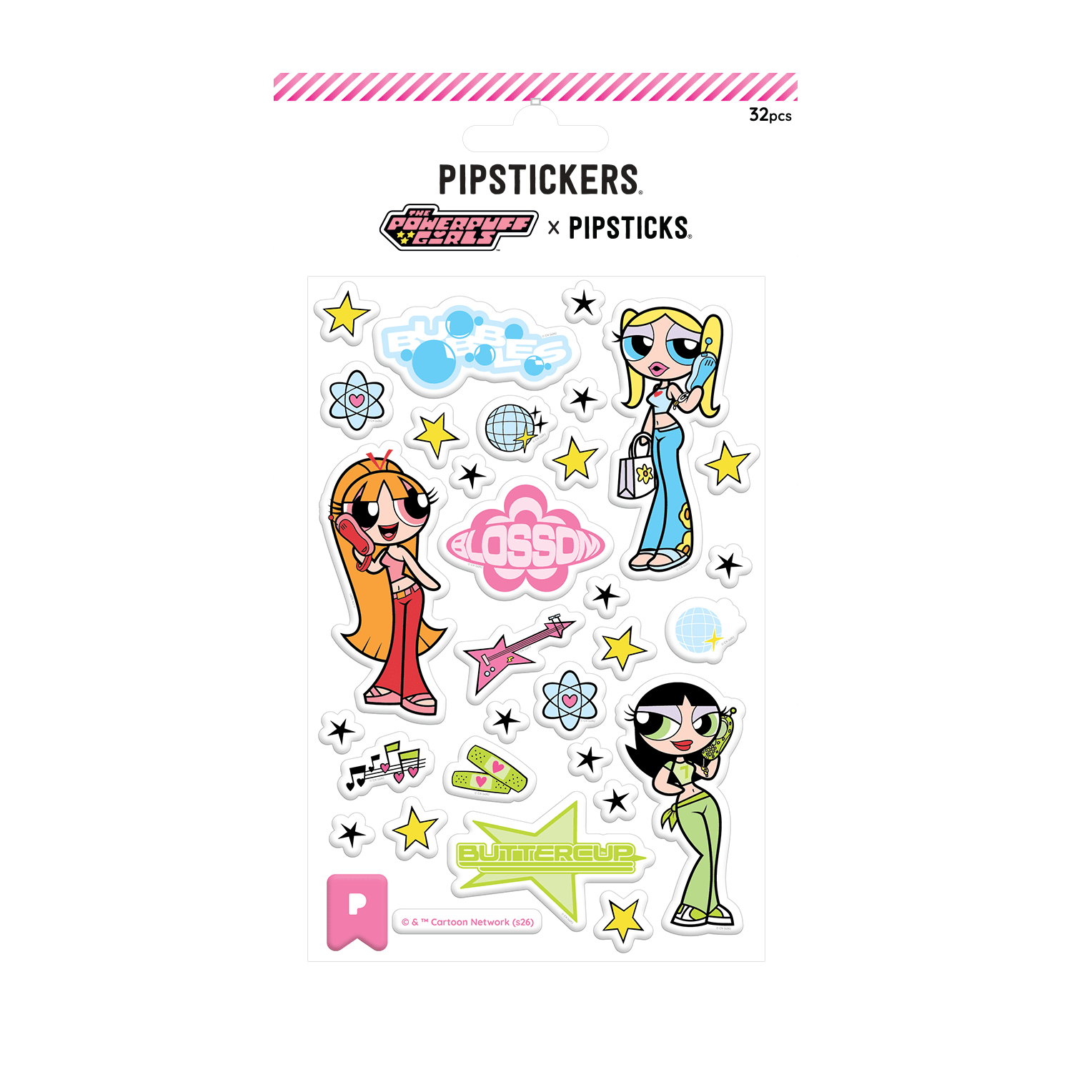 LIMITED PRE-ORDER: The Powerpuff Girls X Pipsticks Stationery Box