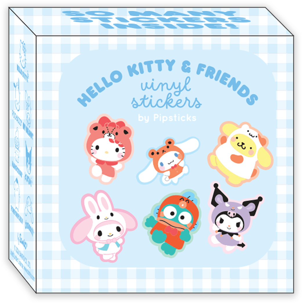Hello Kitty and Friends Cute Costumes Sticker Confetti