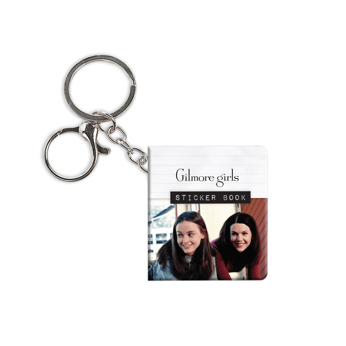 Gilmore Girls Mini Sticker Book Keychain