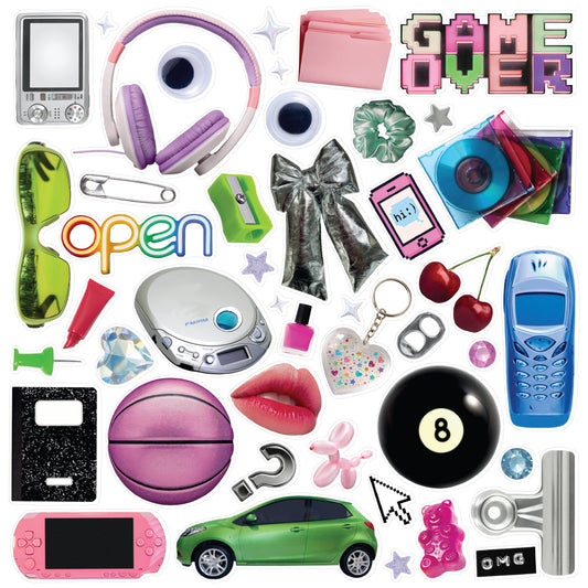 Y2K real-life Pipstickers
