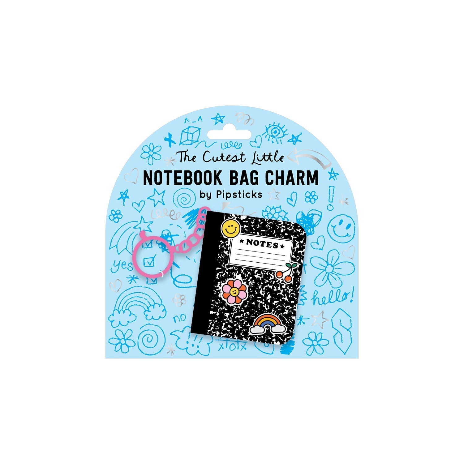 Notsalgic Notes Notebook Bag Charm