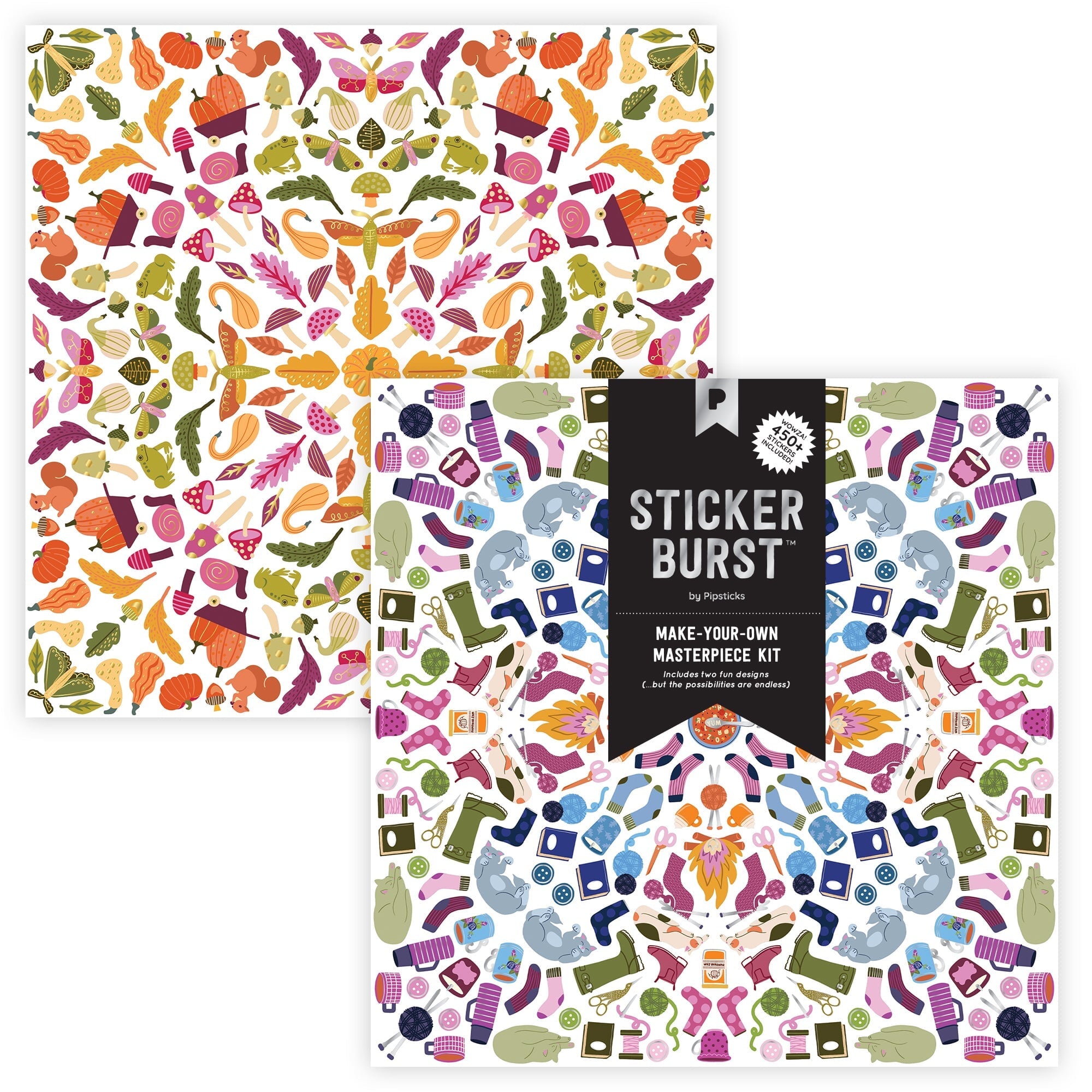 Autumn Afternoons Stickerburst