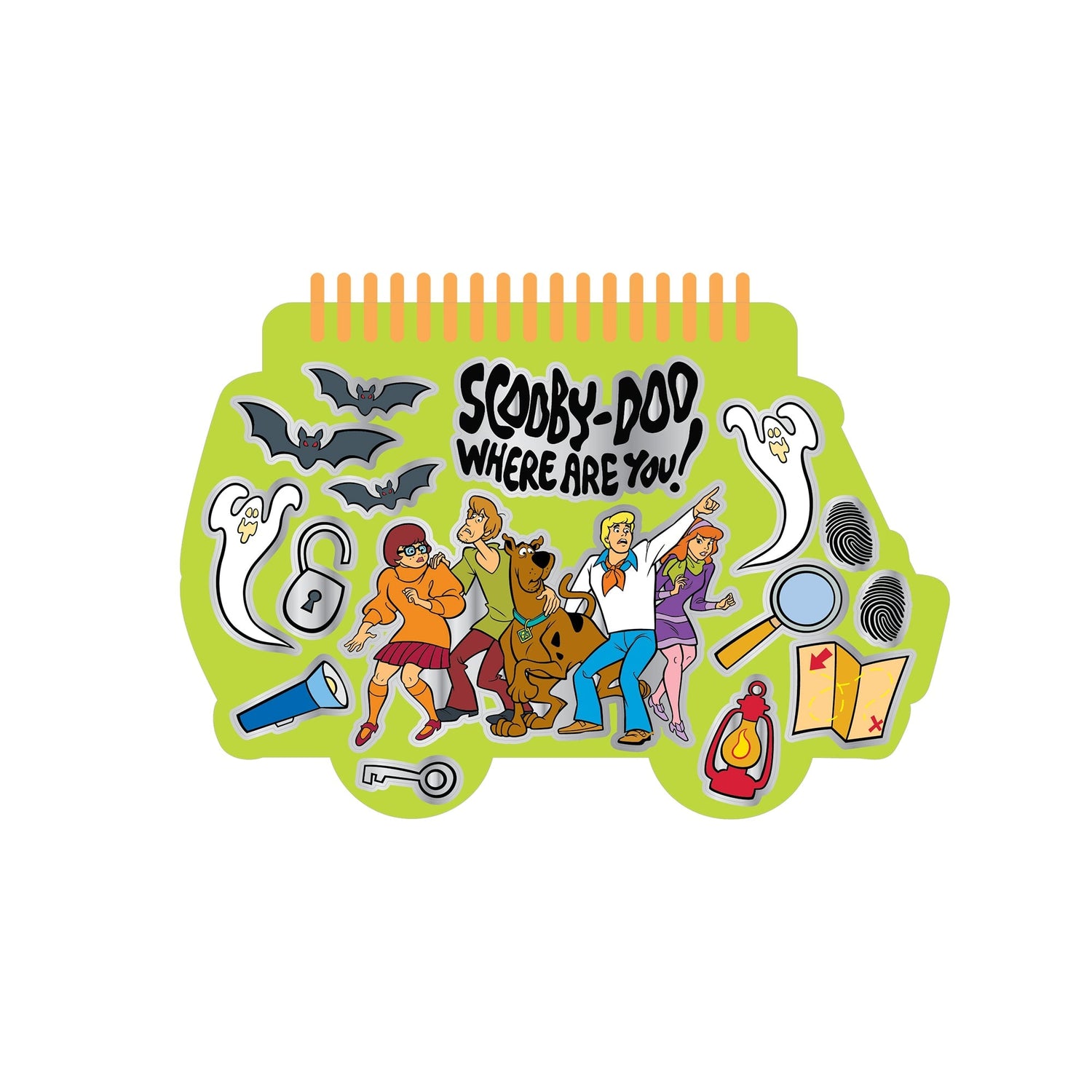 Scooby-Doo Mystery Machine Noebook