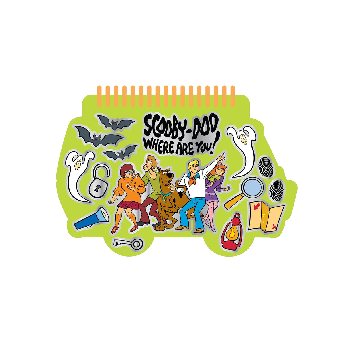 Scooby-Doo Mystery Machine Noebook