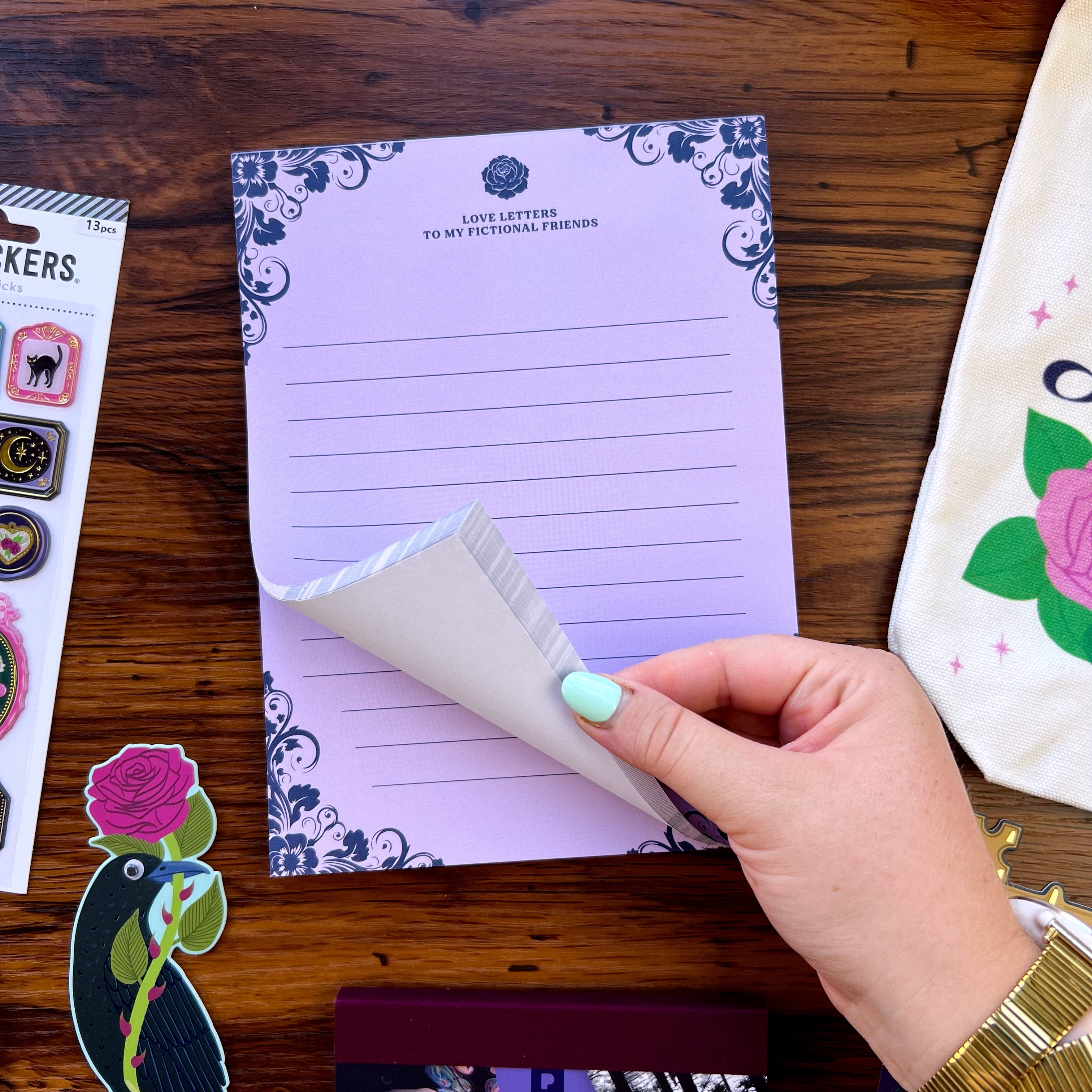 Fictional Friends Notepad