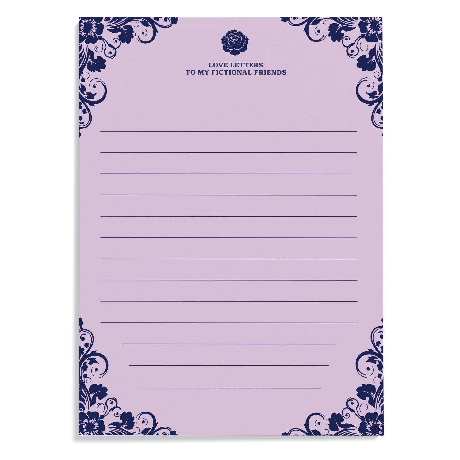 Fictional Friends Notepad