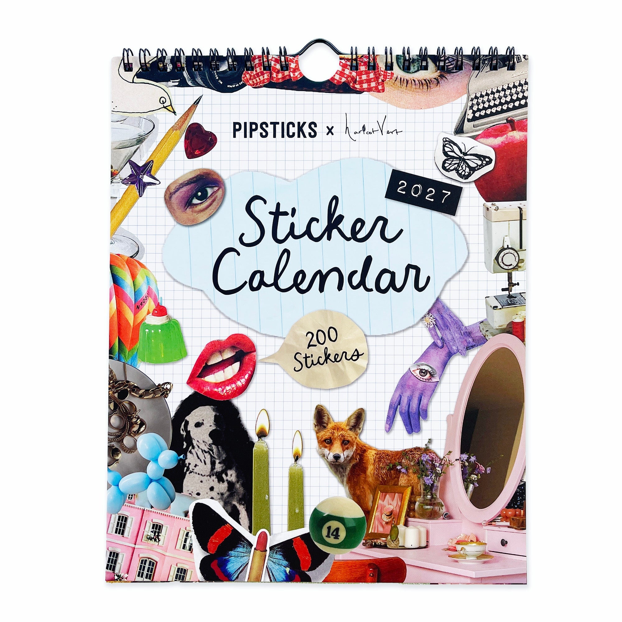 Pipsticks x Haricot Vert Dreamworld Wall Calendar