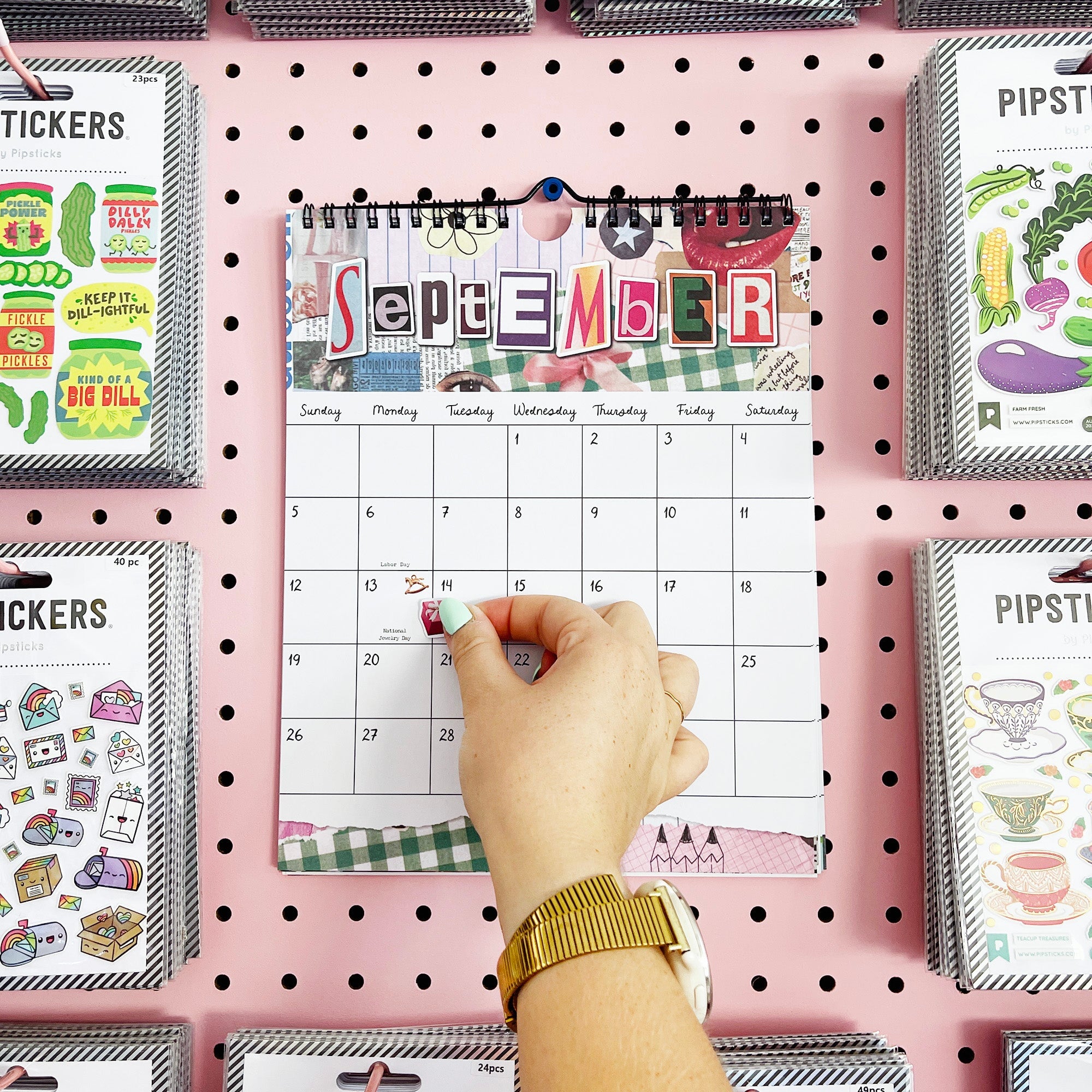 Pipsticks x Haricot Vert Dreamworld Wall Calendar