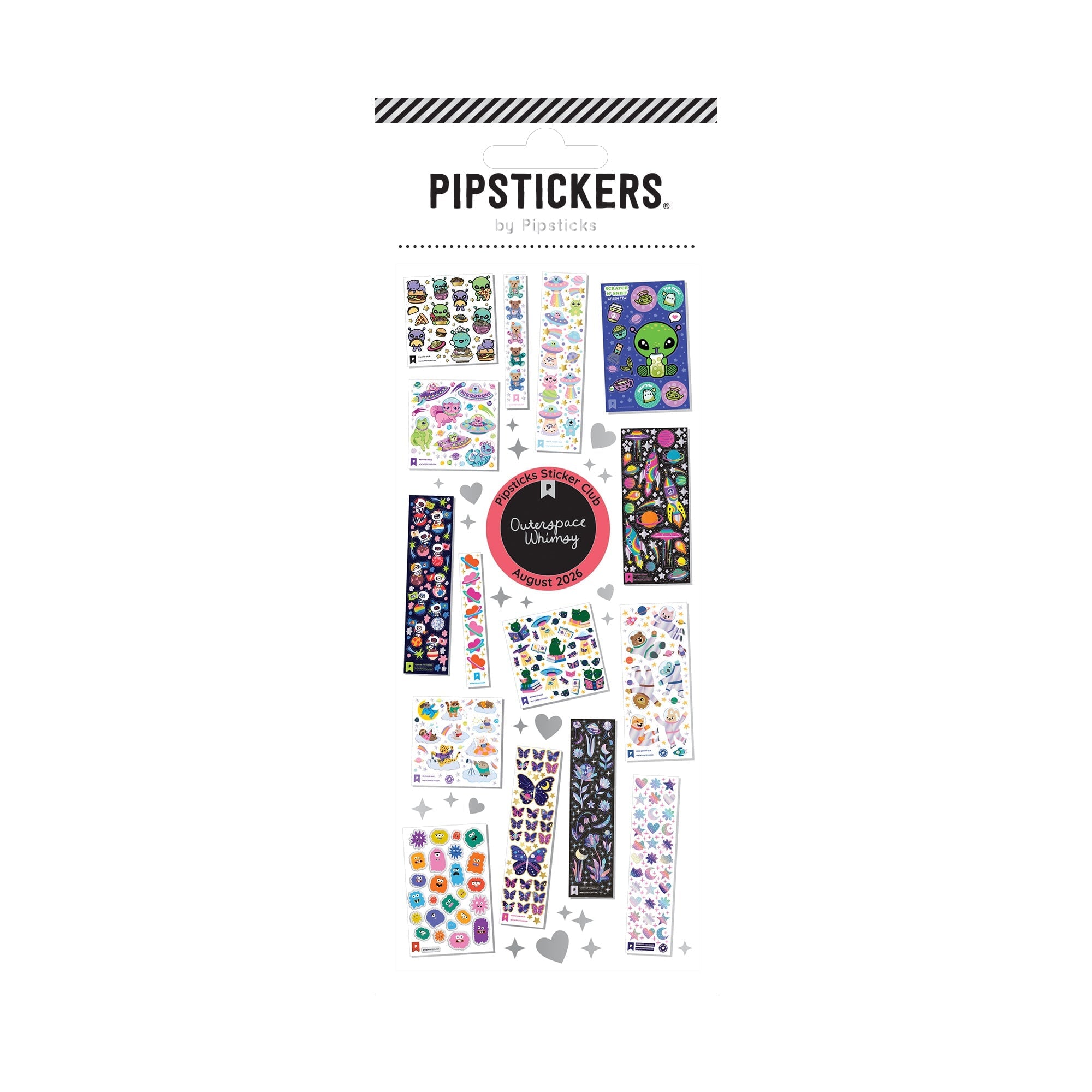 August 2026 Sticker Collections: Outerspace Whimsy