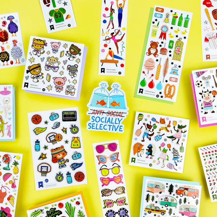 Fun & Games Sticker Collection