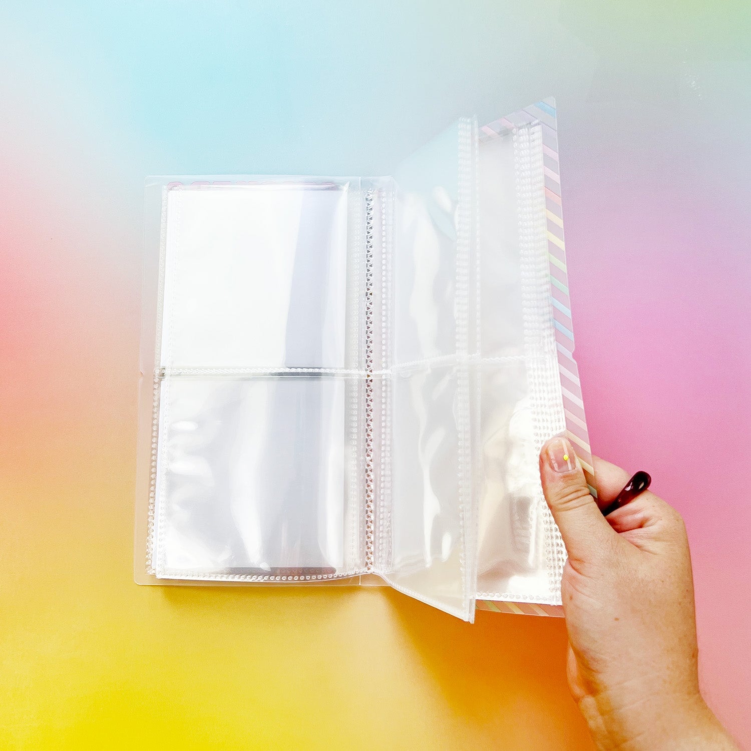 Colorful Stickers Pocket Sticker Keeper