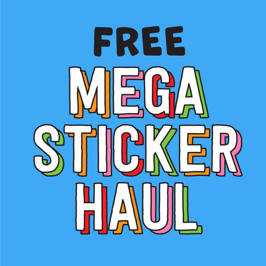 Free Back to School Mega Sticker Haul