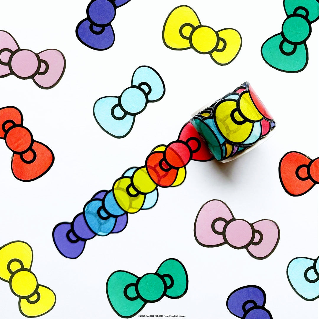 Hello Kitty Bow Bliss Washi Sticker