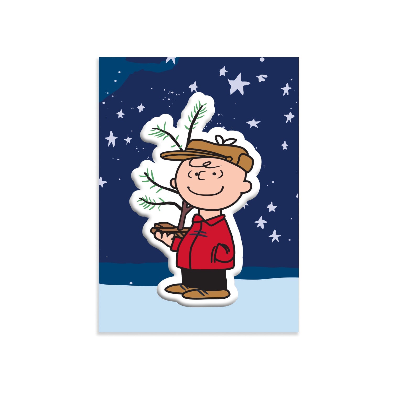 Charlie Brown Christmas Sticker and Stationery Bundle