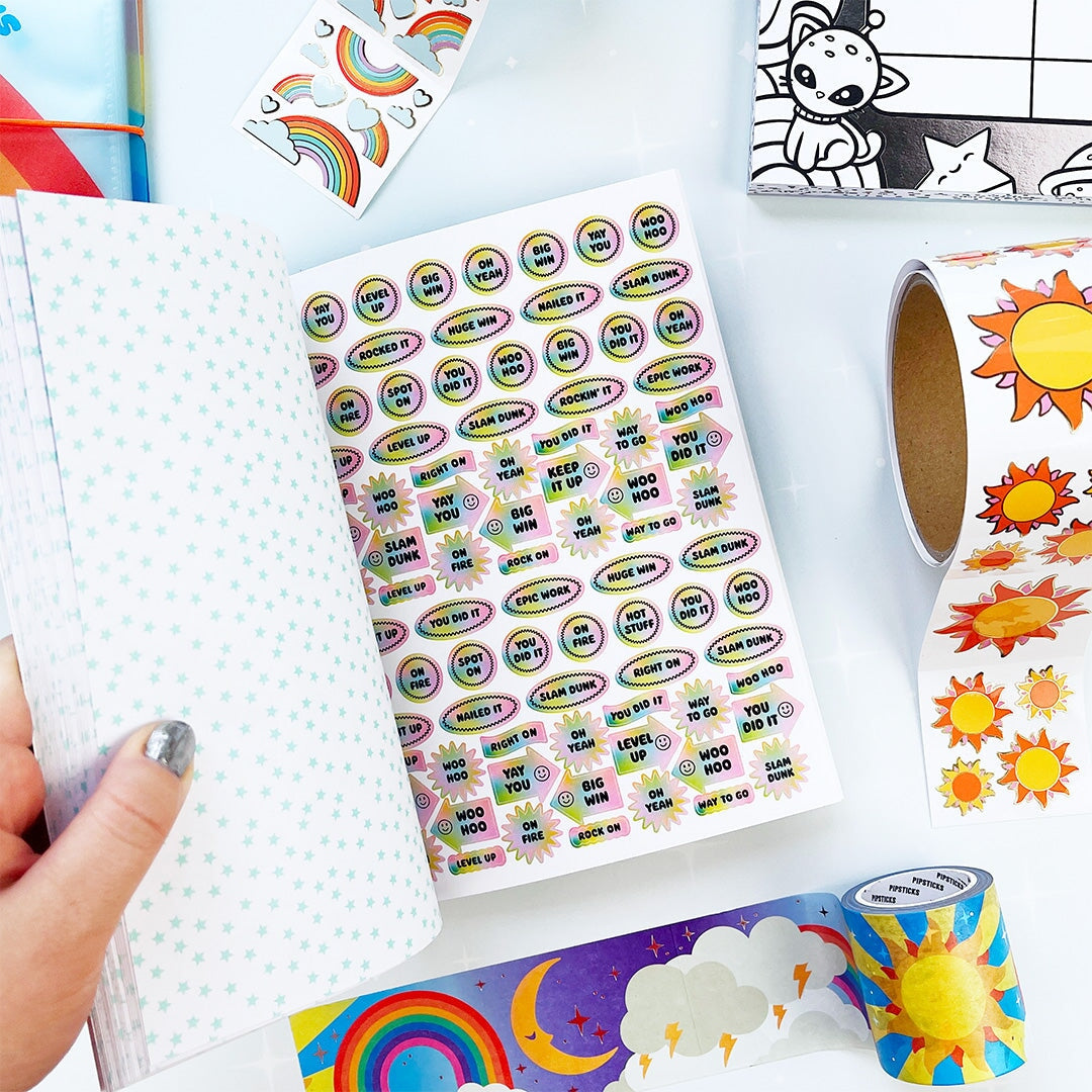 Complement Sticker Book Reward Sticker Book Volume 1