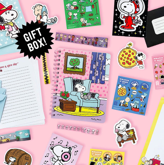 Pipsticks + Peanuts Sticker & Stationery Gift Box
