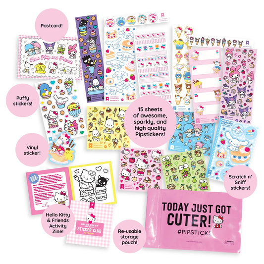 Sweet Soiree Hello Kitty and Friends Sticker Pack