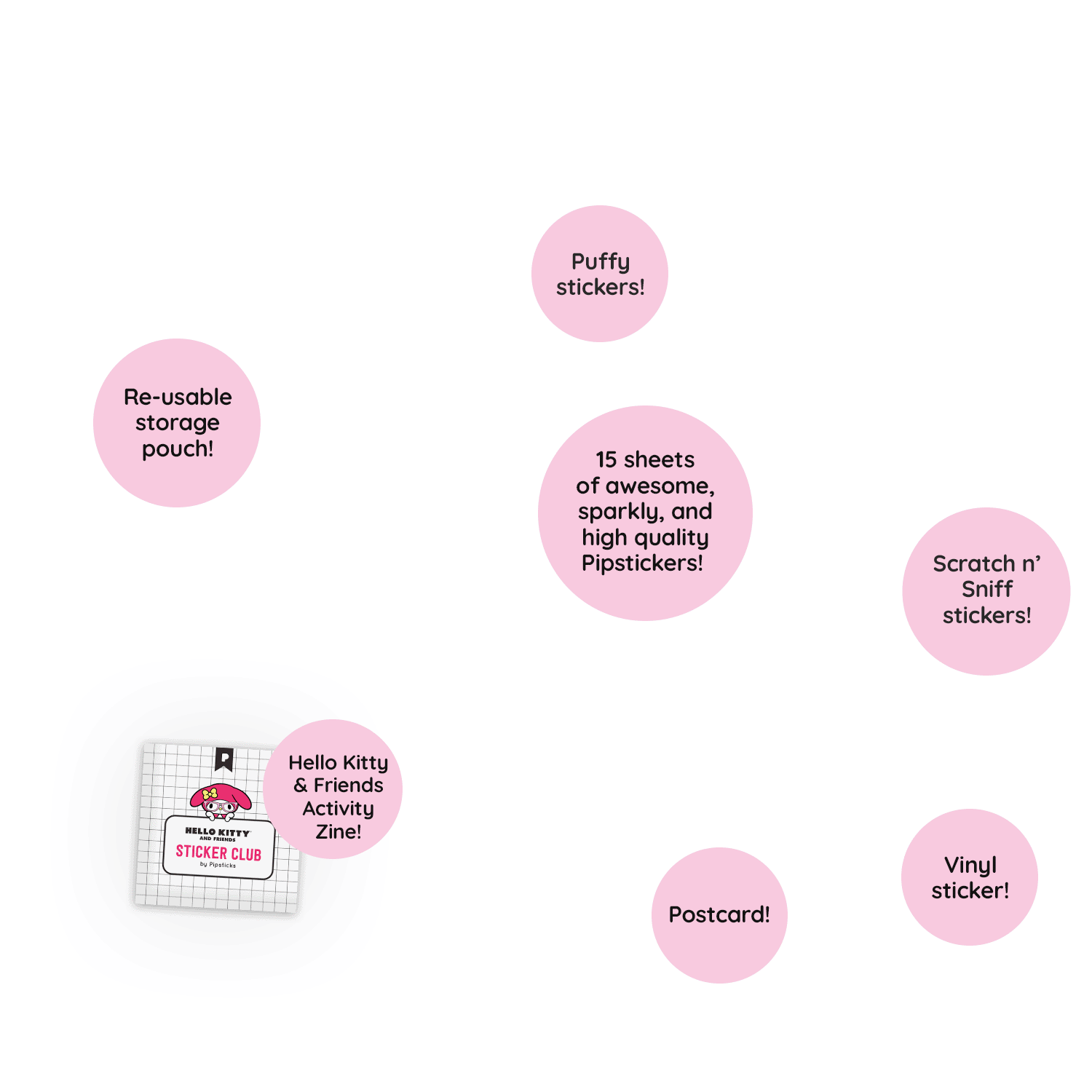 Space & Science Hello Kitty and Friends Pack