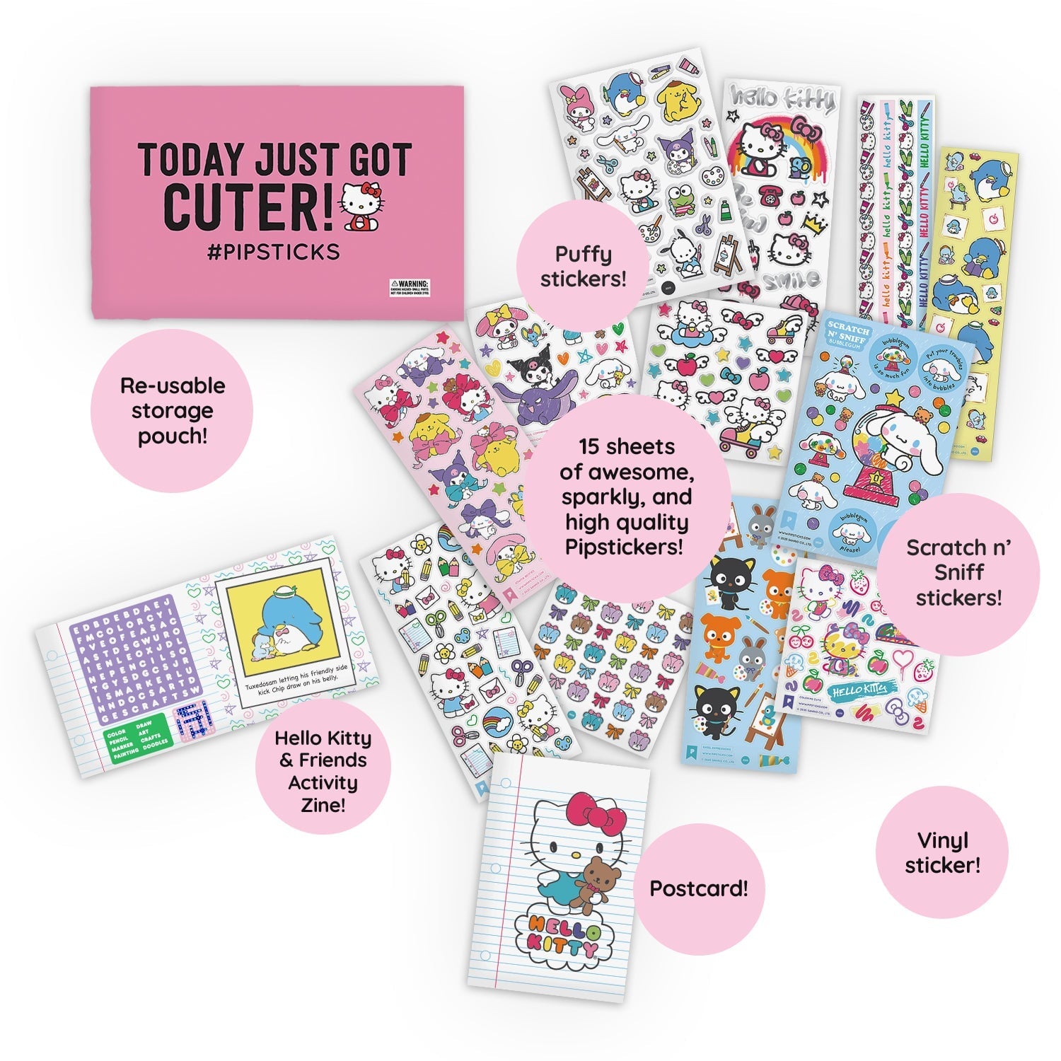 Artful Adventure Hello Kitty and Friends Pack
