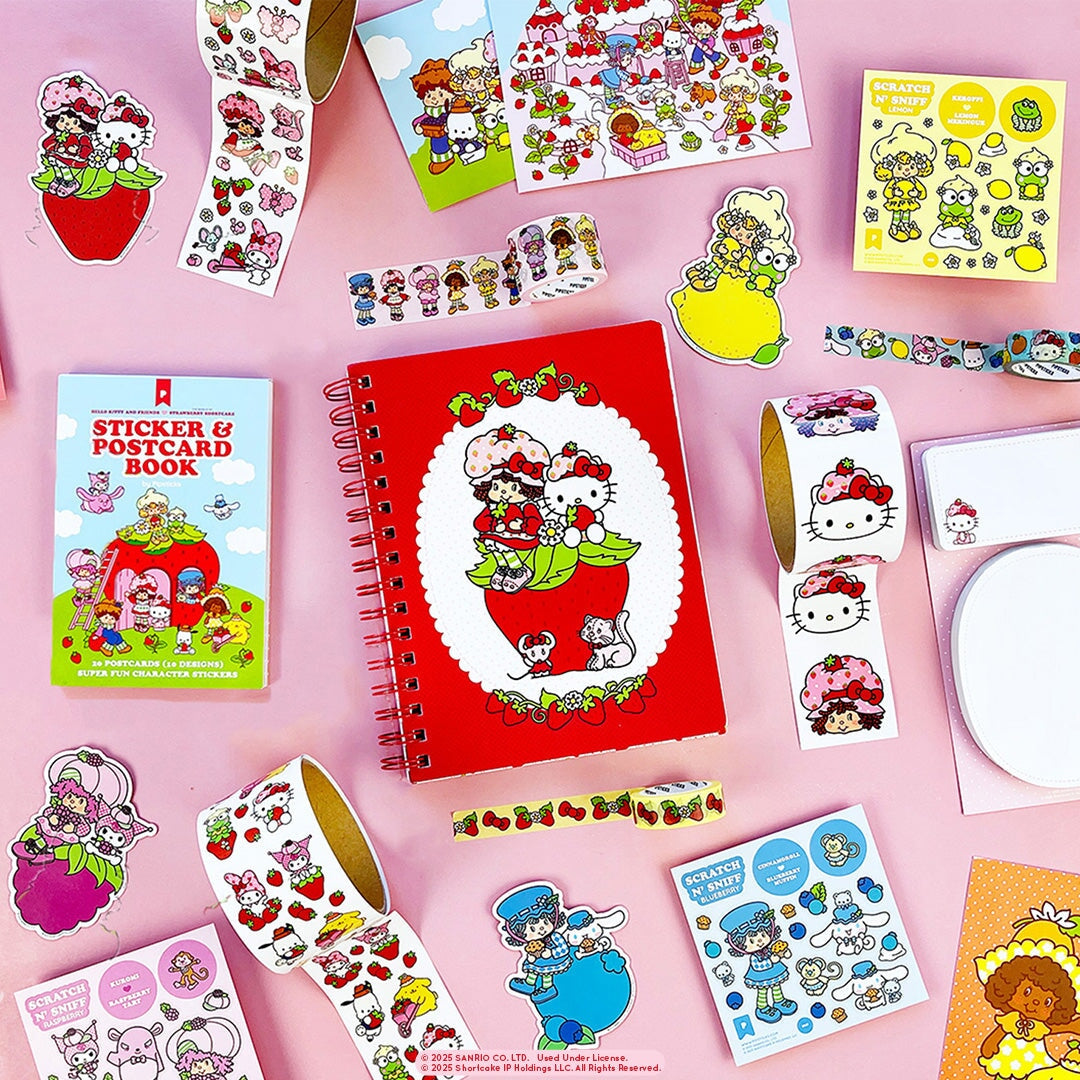 Strawberry Shortcake+ Hello Kitty Stationery Box