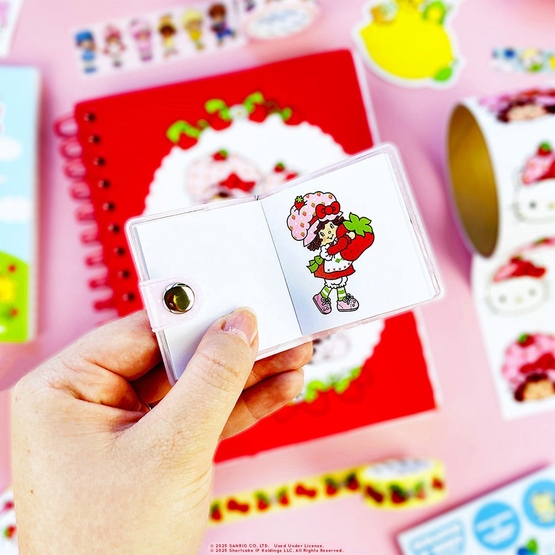 Cute & Sweet Mini Sticker Book Keychain