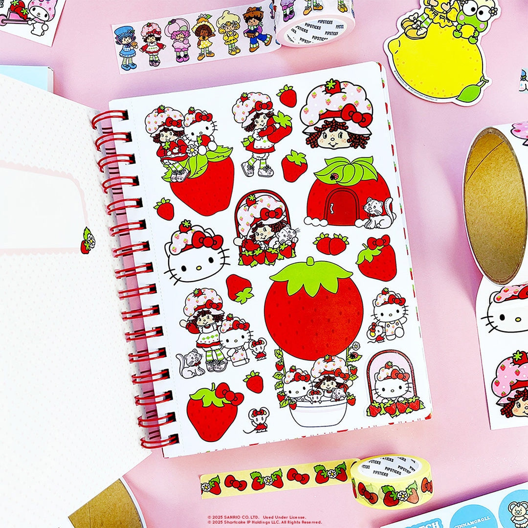 Strawberry Shortcake+ Hello Kitty Stationery Box