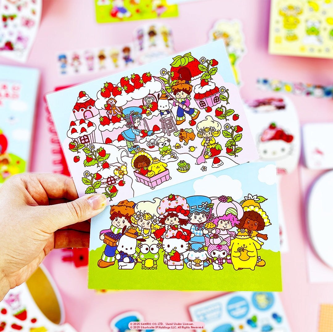 Strawberry Shortcake+ Hello Kitty Stationery Box