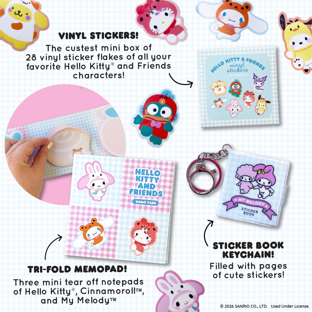 Pipsticks + Hello Kitty Summer Soiree Besties Box