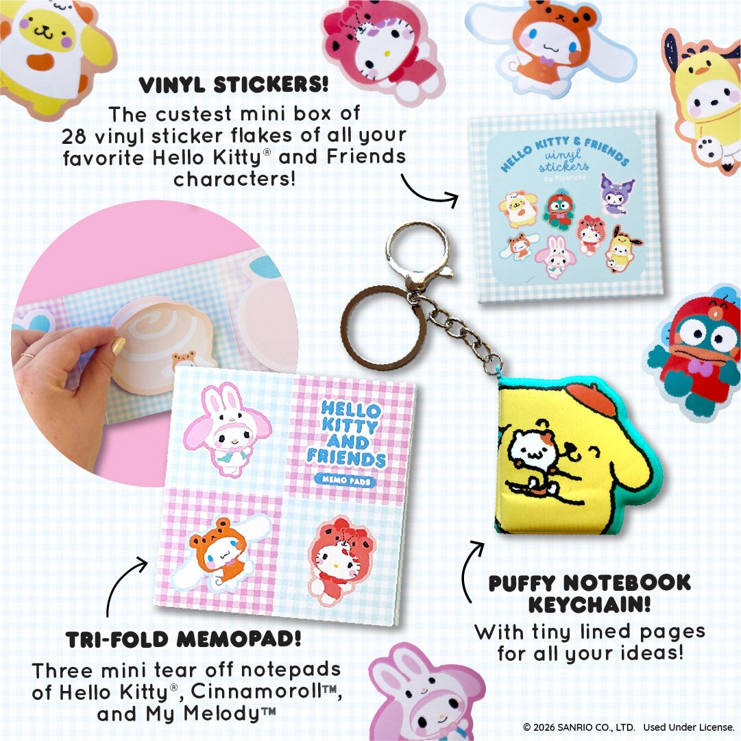 Pipsticks + Hello Kitty Summer Soiree Besties Box