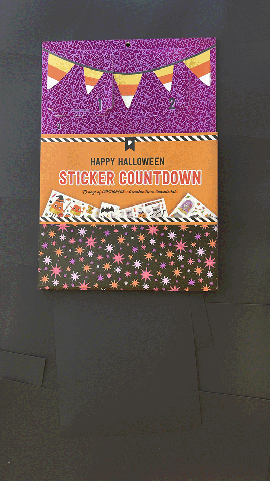 Happy Halloween Sticker Countdown