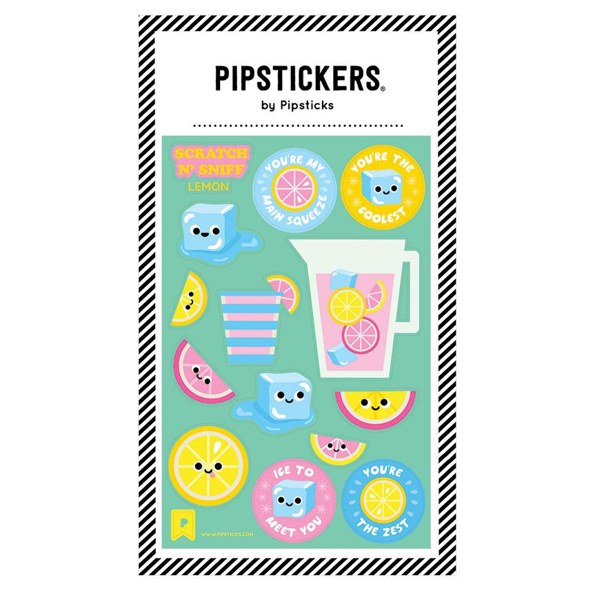 Scratch and Sniff Stickers - Lemon, Raspberry, Even Popcorn!
