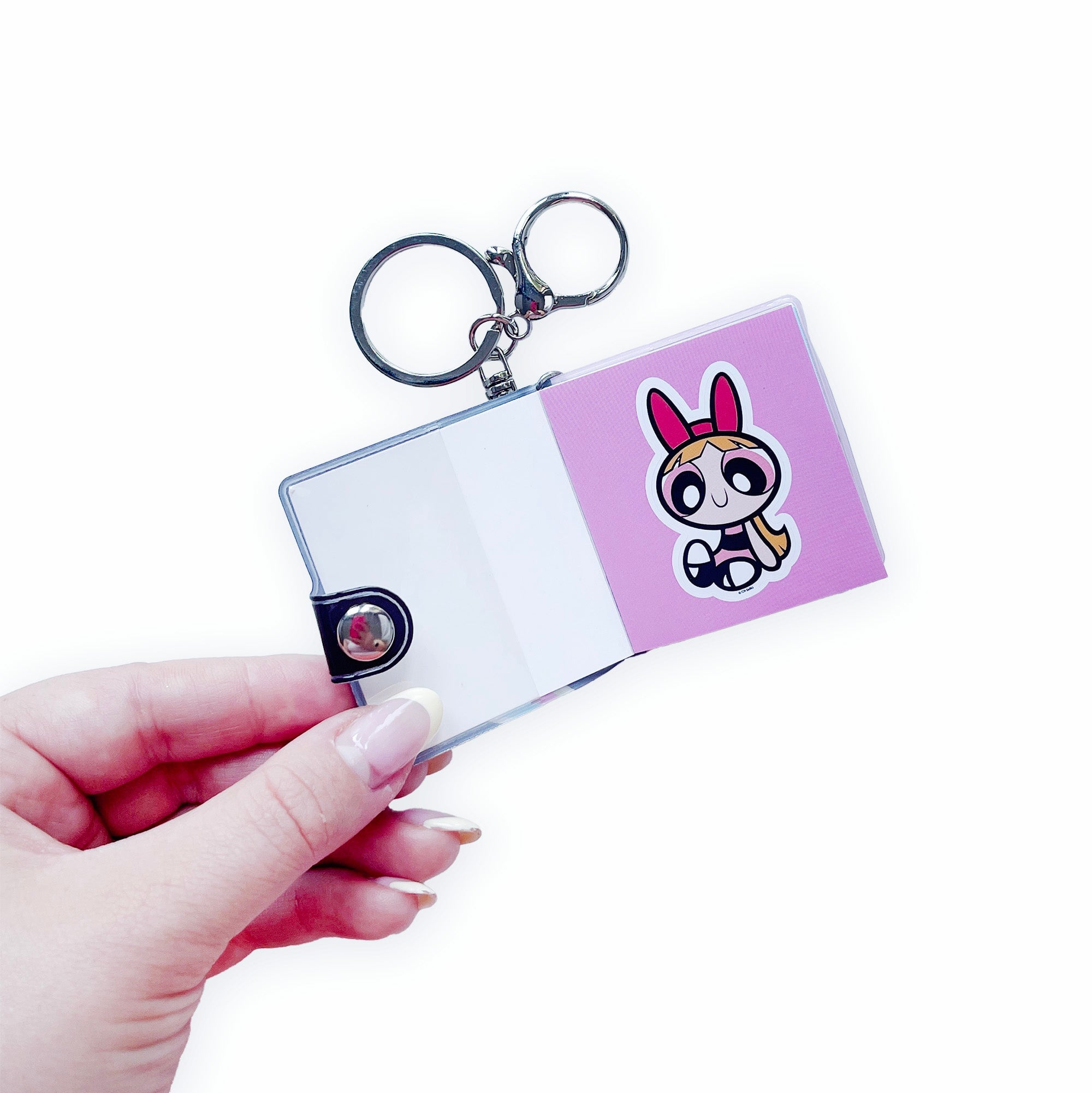 The Powerpuff Girls Mini Sticker Book Keychain