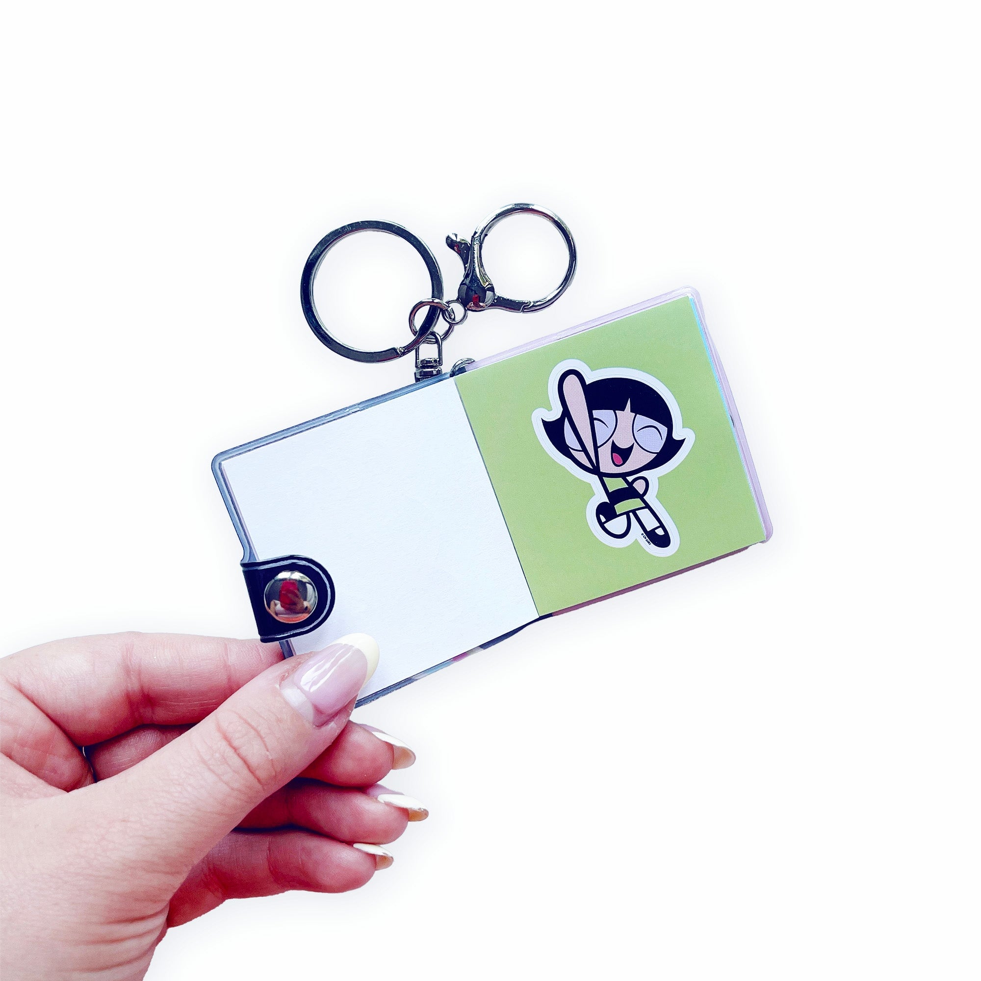 The Powerpuff Girls Mini Sticker Book Keychain