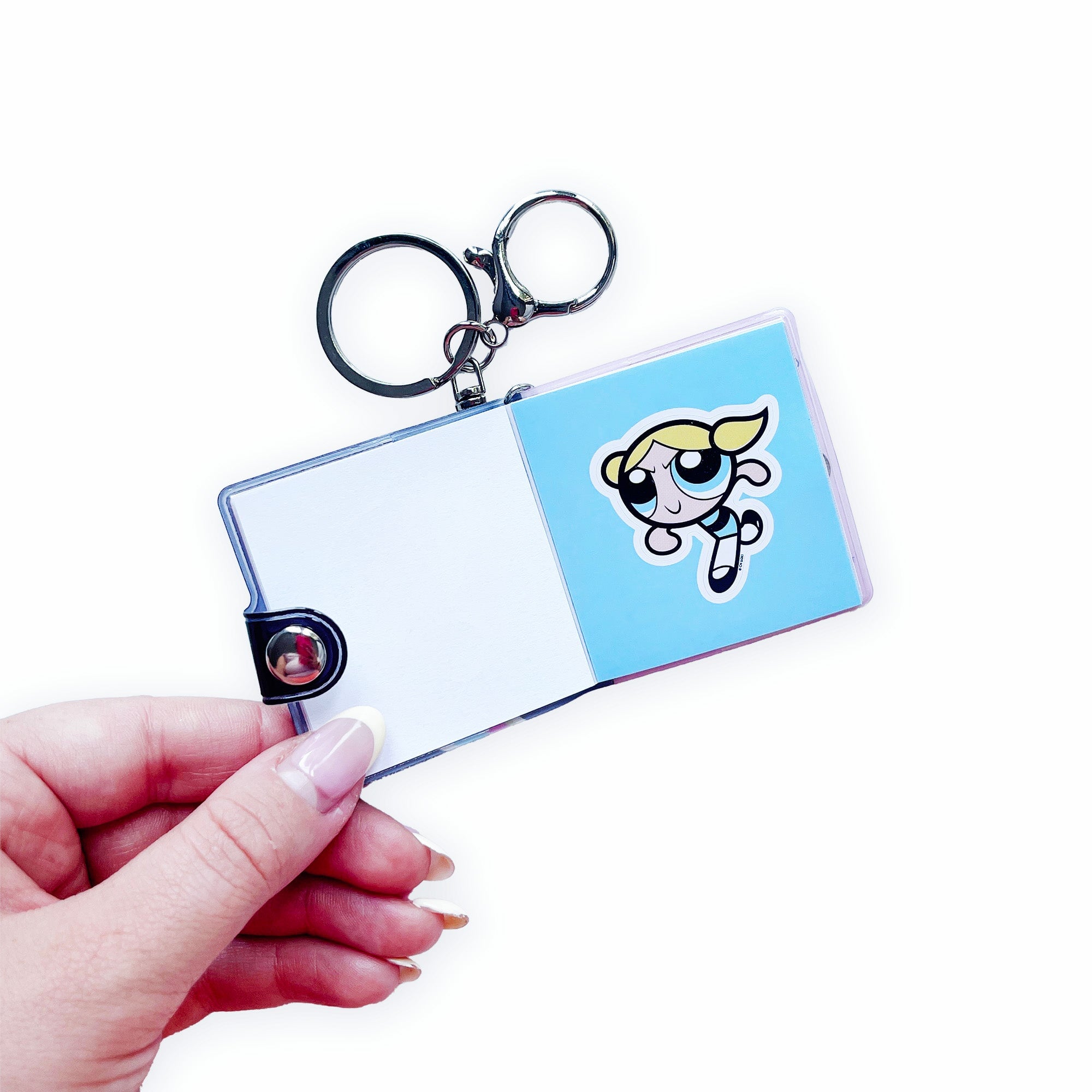 The Powerpuff Girls Mini Sticker Book Keychain