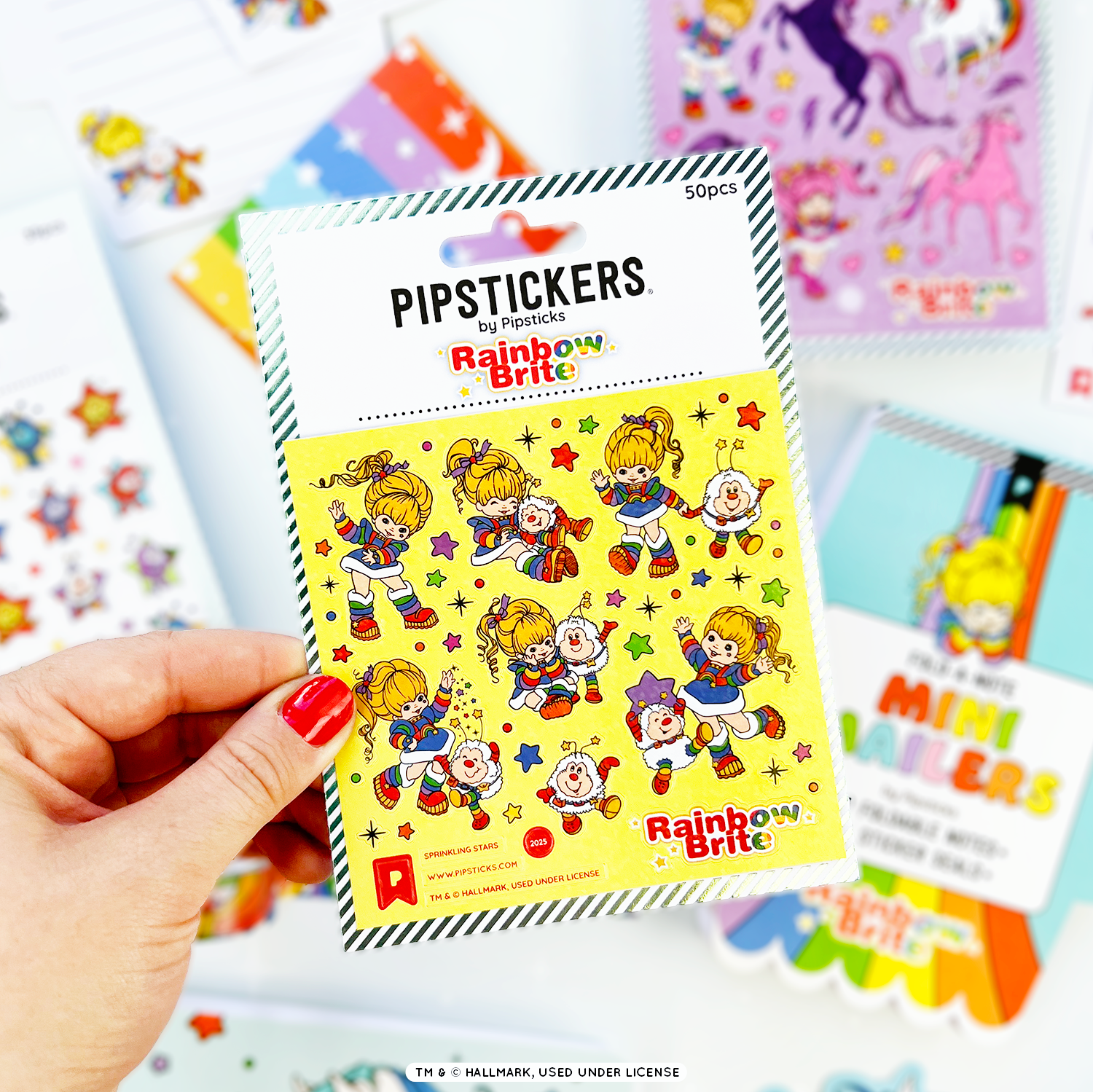 Pipsticks + Rainbow Brite Stationery Box