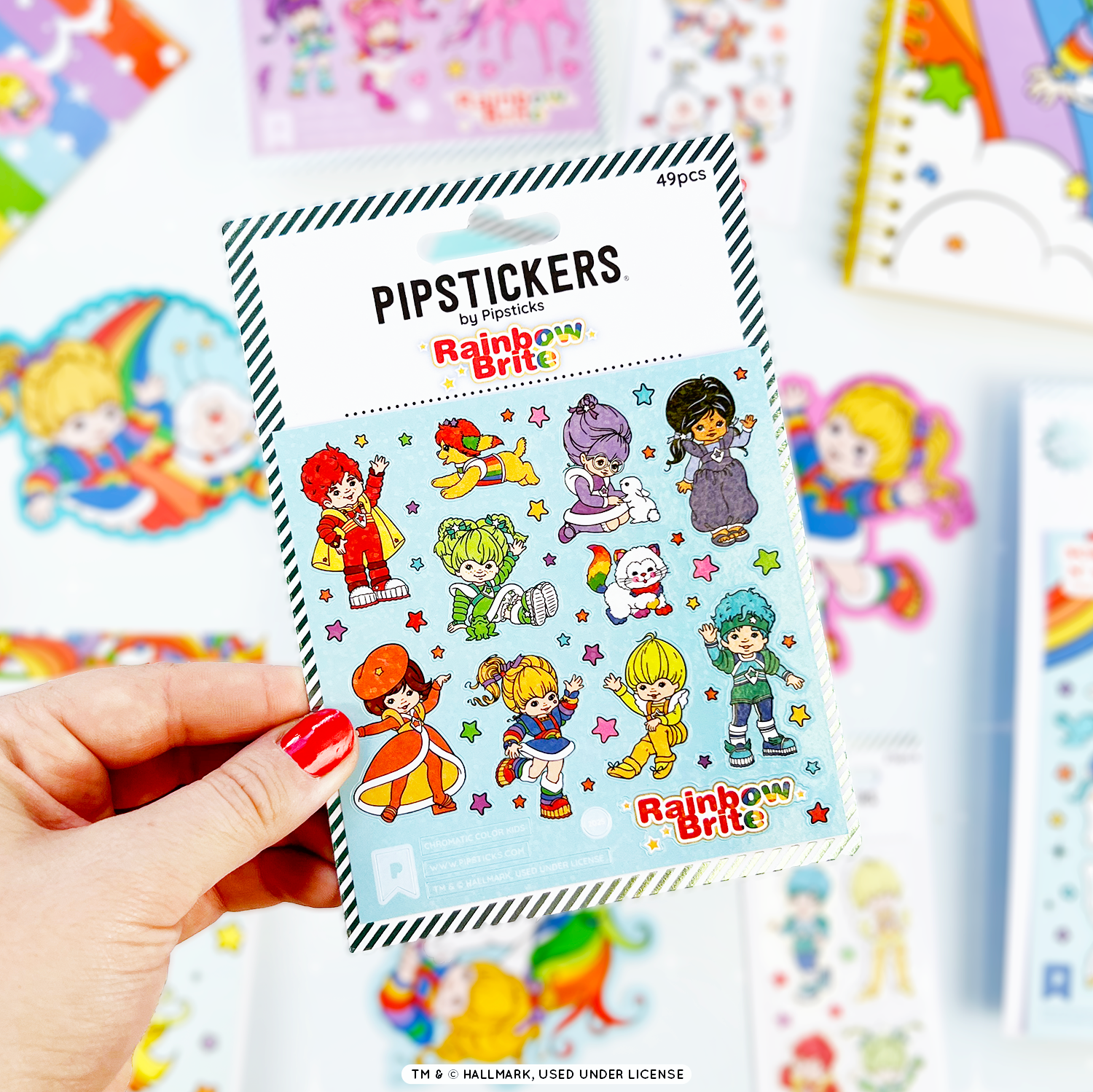 Pipsticks + Rainbow Brite Stationery Box