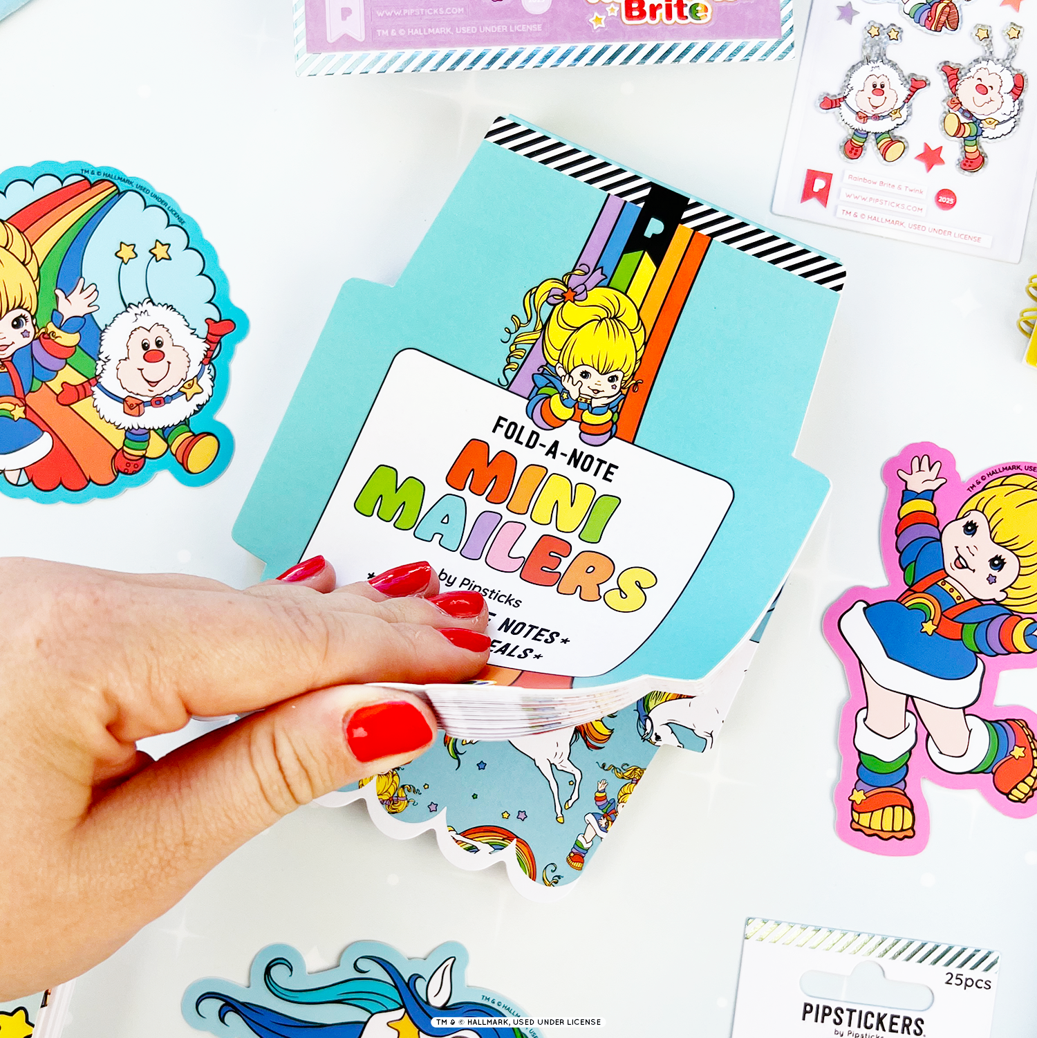 Pipsticks + Rainbow Brite Stationery Box