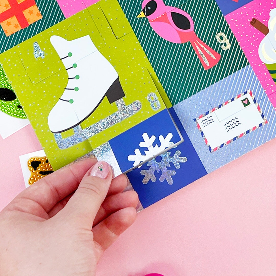 Super Sparkly Pixigem Sticker Countdown